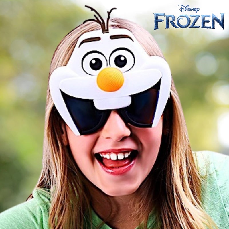 Sun-Staches Disney Frozen Official Olaf Sunglasses, Costume Accessory Mask, UV400, One Size Fits Most - Image 5